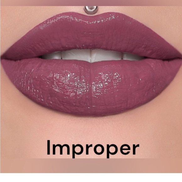 NIB Jeffree Star Supreme Gloss - Improper (Dark Mauve) - Picture 4 of 4